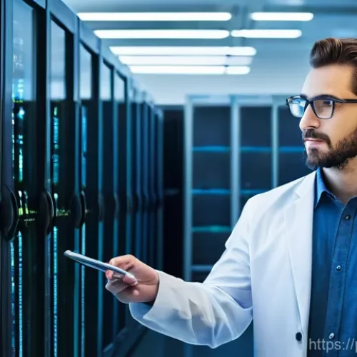 Home 25 정보처리 실무에서 활용되는 SQL 실무 팁 - **SQL Query Optimization: The Data Flow Highway**
A male data engineer, mid-30s, with a serious ...